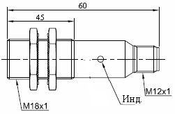 ВКО.М18.60Р.500.НО-НЗ.N